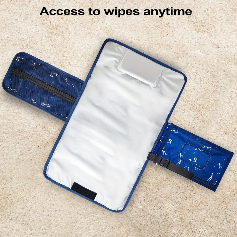 Portable Diaper Changing Pad - Starry Sky Pattern