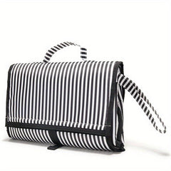 Portable Diaper Changing Pad with Smart Wipes Pocket