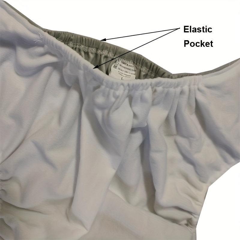 Leak-proof Cloth Diapers for Baby 1 Diaper 2 Inserts Ultra Fine Changing Pads