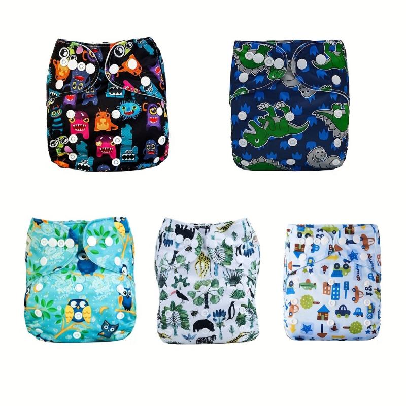 Leak Proof Inserts For Babies in Printed Diapers