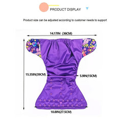 Double Row Cloth Diapers - Parents' On-The-Go Solution