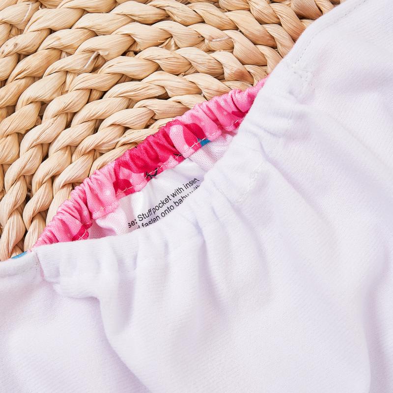 Reusable Cloth Diapers 4pcs Set for 3-15kg Babies