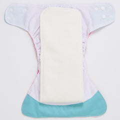Reusable Cloth Diapers 4pcs Set for 3-15kg Babies