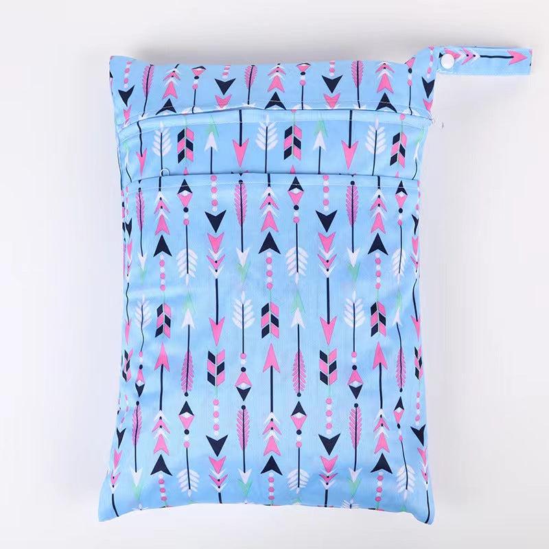 Portable Travel Storage Bag Baby Stroller Hanging Bag Zipper Travel Bag