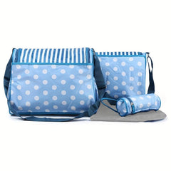 4pcs Mommy Bags Set with Large Capacity for Diaper Changes