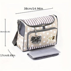 4pcs Mommy Bags Set with Large Capacity for Diaper Changes