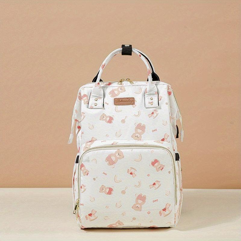 Large Capacity Mommy Bag Wet/Dry Separation Diaper Bag