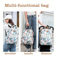 Large Capacity Mommy Bag Wet/Dry Separation Diaper Bag