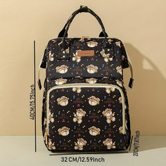Large Capacity Mommy Bag Wet/Dry Separation Diaper Bag