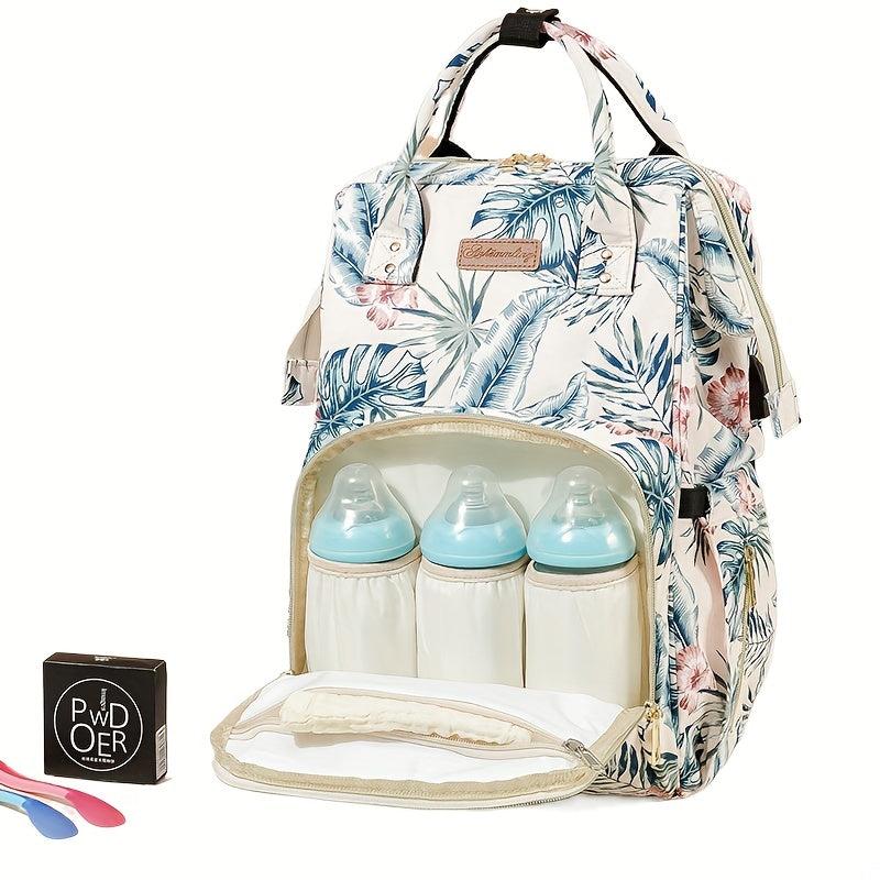 Large Capacity Mommy Bag Wet/Dry Separation Diaper Bag