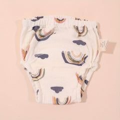 1pc Baby Reusable Printed Gauze Diaper Waterproof Washable Diaper