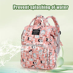 Stylish Anti Theft Mommy Bag w/ Bottle Insulation & Aluminum Foil Storage