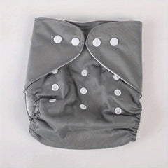 Magical Snap Button Baby Cloth Diaper Knitted Fleece & Adjustable Snap Buttons