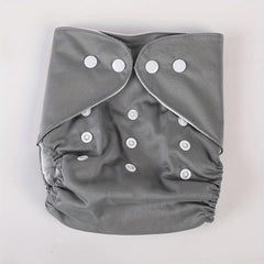 Magical Snap Button Baby Cloth Diaper Knitted Fleece & Adjustable Snap Buttons