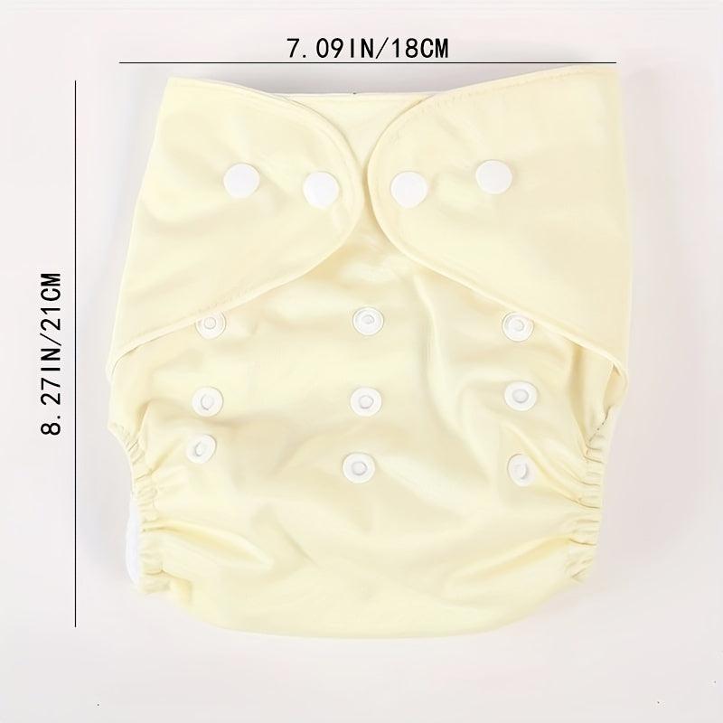 Magical Snap Button Baby Cloth Diaper Knitted Fleece & Adjustable Snap Buttons