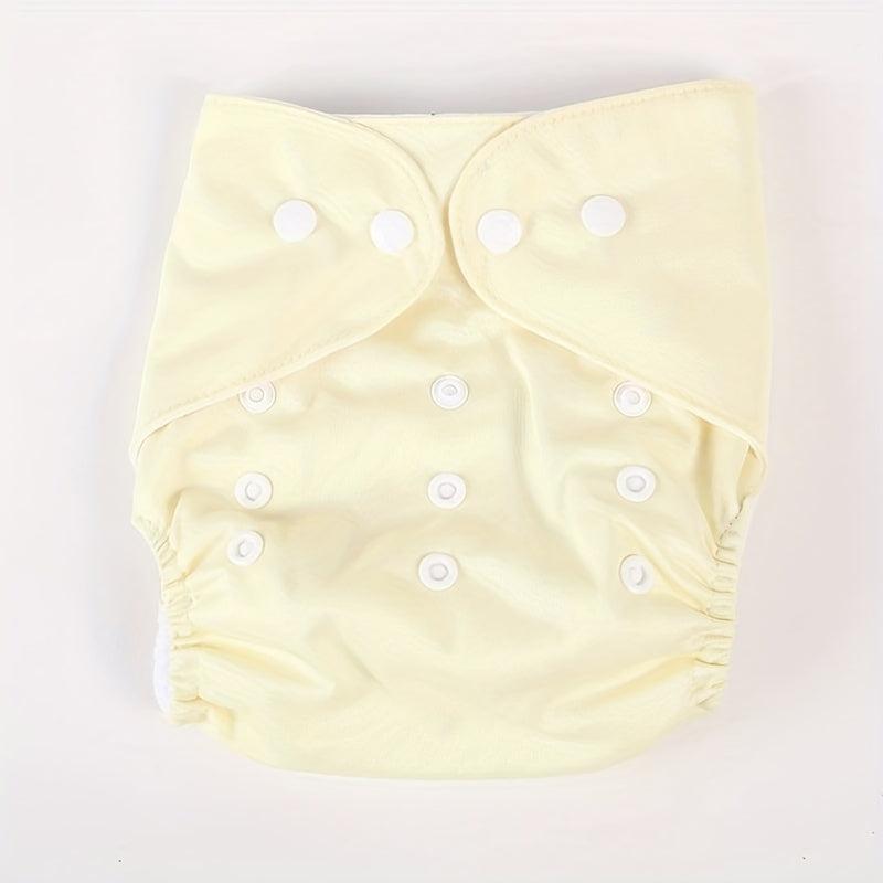 Magical Snap Button Baby Cloth Diaper Knitted Fleece & Adjustable Snap Buttons