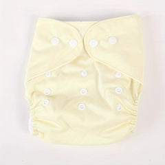 Magical Snap Button Baby Cloth Diaper Knitted Fleece & Adjustable Snap Buttons