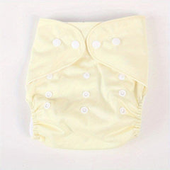 Magical Snap Button Baby Cloth Diaper Knitted Fleece & Adjustable Snap Buttons