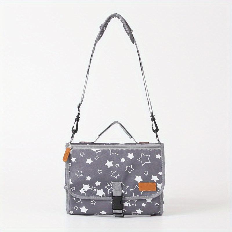 Waterproof Baby Diaper Changing Pad with Storage Bag