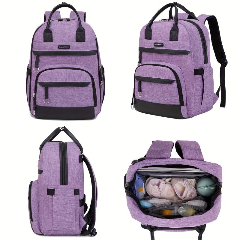 Waterproof Baby Diaper Backpack with Changing Station