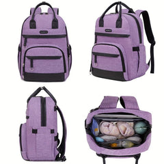 Waterproof Baby Diaper Backpack with Changing Station