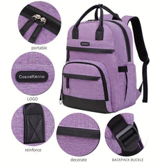Waterproof Baby Diaper Backpack with Changing Station