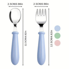 304 Stainless Steel Children's Portable Tableware Set