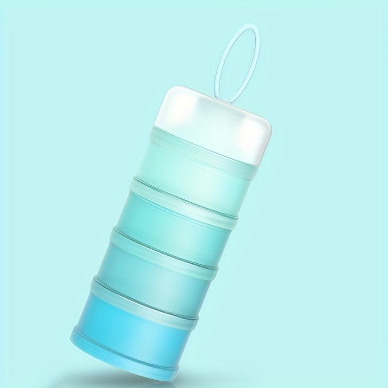 Portable Baby Formula Dispenser 4-Layer Storage
