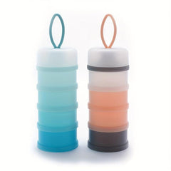 Portable Baby Formula Dispenser 4-Layer Storage