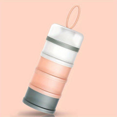 Portable Baby Formula Dispenser 4-Layer Storage