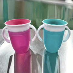 360 Trainer Cup 6oz Baby Water Cup Anti Spill Learning Drinking Bottle