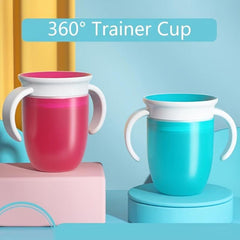 360 Trainer Cup 6oz Baby Water Cup Anti Spill Learning Drinking Bottle