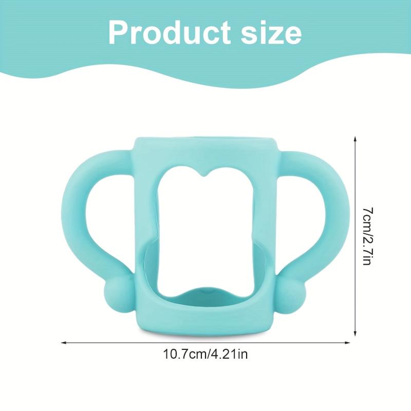Silicone Baby Bottle Handles - BPA-Free - Teach Babies To Hold Bottle