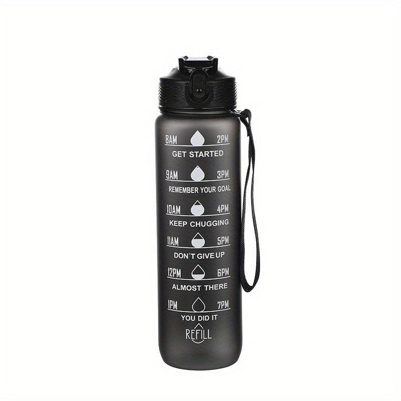 32oz Leakproof BPA Water Bottle with Straw and Timed Drinking