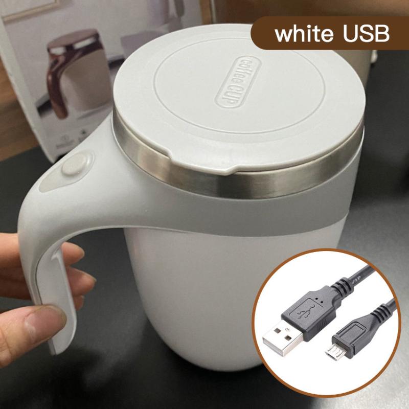 Automatic Self Stirring Magnetic Mug for Perfectly Blended Coffee