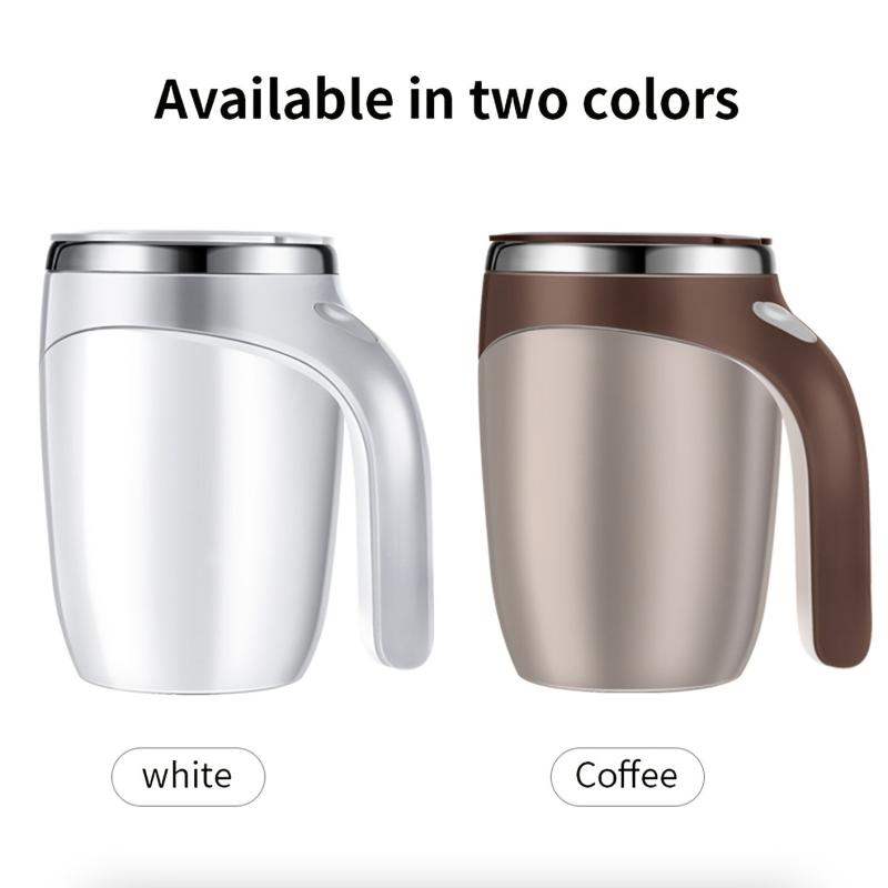 Automatic Self Stirring Magnetic Mug for Perfectly Blended Coffee