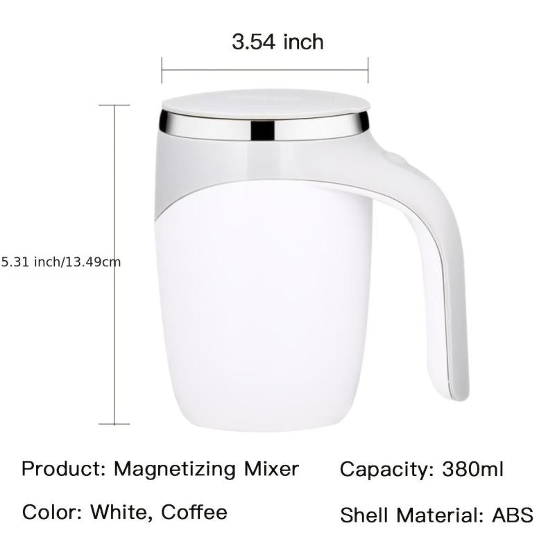 Automatic Self Stirring Magnetic Mug for Perfectly Blended Coffee