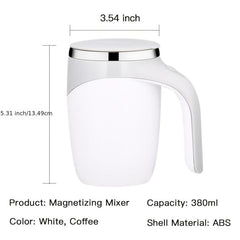 Automatic Self Stirring Magnetic Mug for Perfectly Blended Coffee