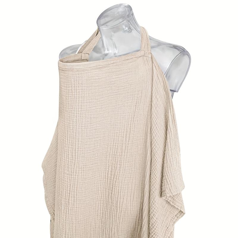 Cotton Nursing Cover for Breastfeeding - Rigid Hoop Apron