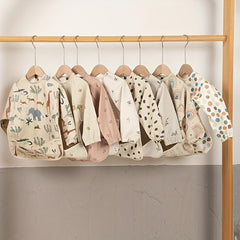 Waterproof Long Sleeve Feeding Bib for Easy Clean-Up