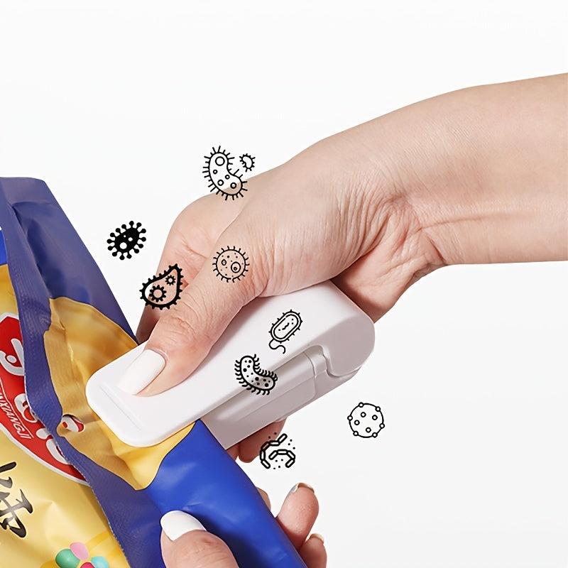 Portable Bag Heat Sealer Plastic Package Storage Snack Clip