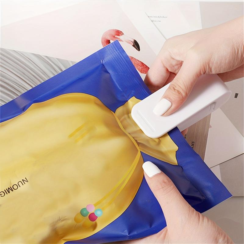 Portable Bag Heat Sealer Plastic Package Storage Snack Clip