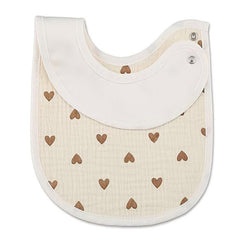2pcs U Shaped Baby Bibs Patterns Soft Cotton Boys Girls Drooling & Feeding