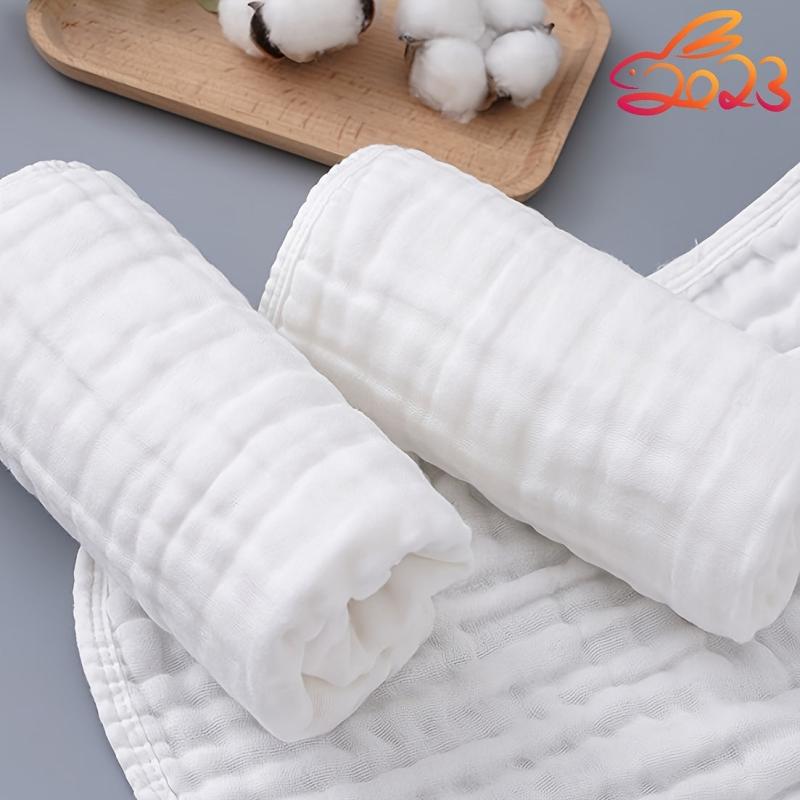 6 Pack Muslin Burp Cloths Baby Burp Clothes Burp Rags For Boy Girls Muslin Bibs