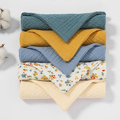 5 Baby Cotton Bandana Bibs Set
