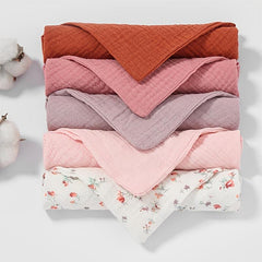 5 Baby Cotton Bandana Bibs Set