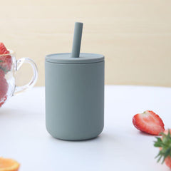 Kids' Anti Fall Silicone Learning Drinking Cup