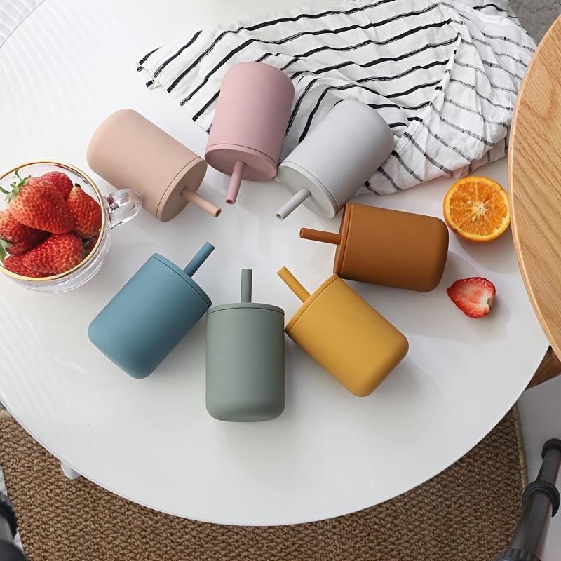 Kids' Anti Fall Silicone Learning Drinking Cup