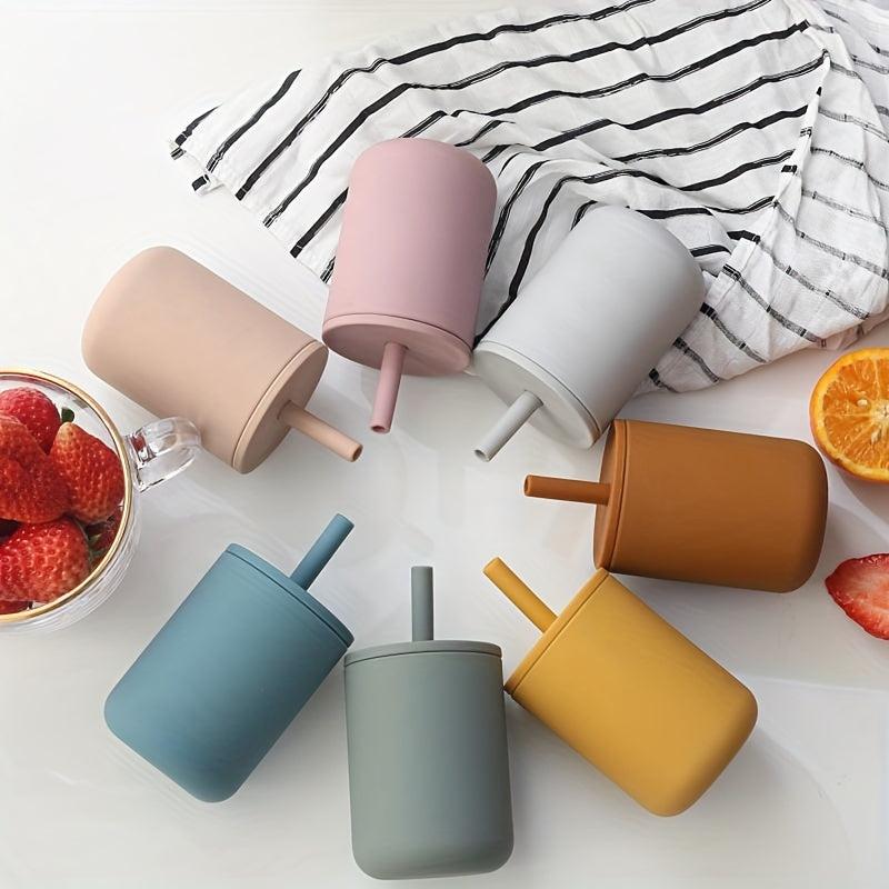 Kids' Anti Fall Silicone Learning Drinking Cup