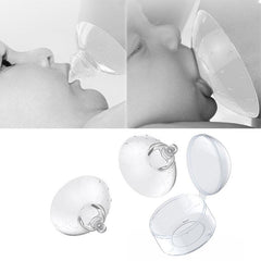 2pcs Breast Shield Nipple Protection Cover Breastfeeding Auxiliary